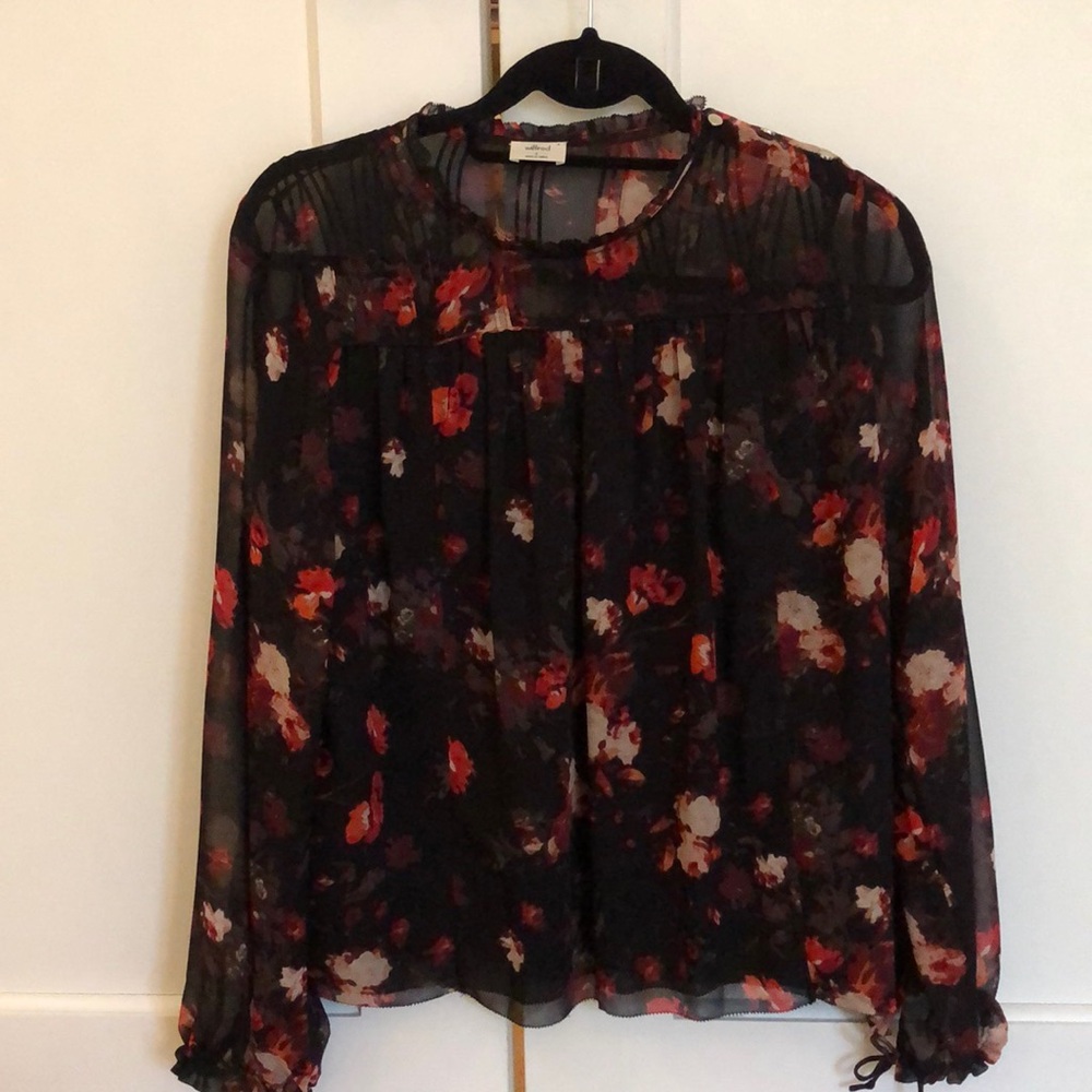 Wilfred floral blouse, size S